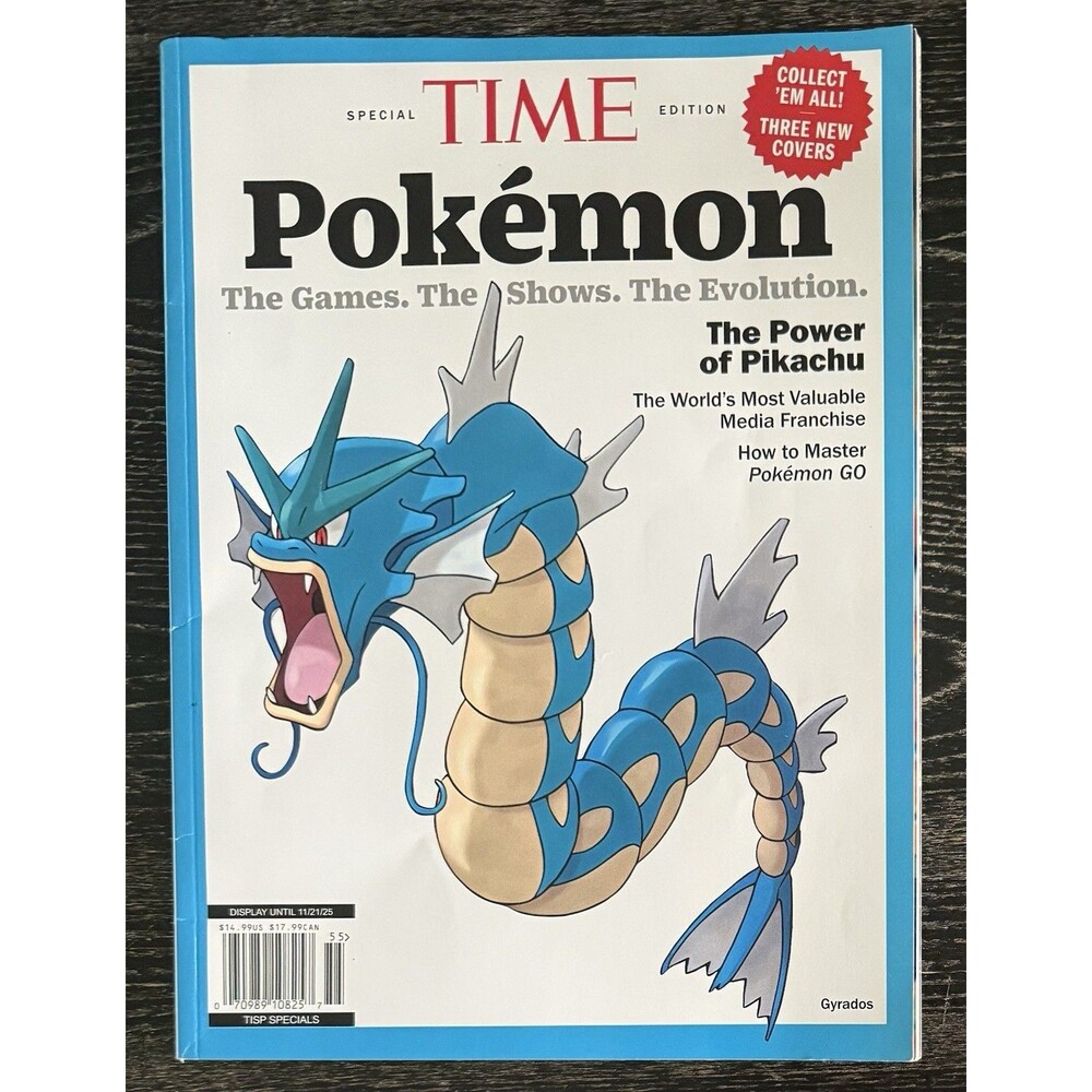 Pokémon Times Special Edition 2025 Magazine. The Games, The Shows, The Evolution